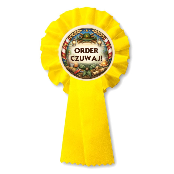 przypinka kotylion Order Czuwaj
