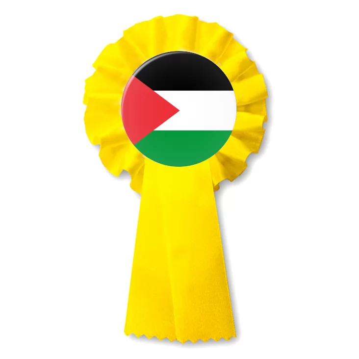 przypinka kotylion Palestyna