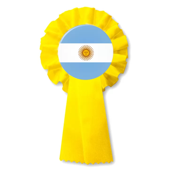 przypinka kotylion Argentyna