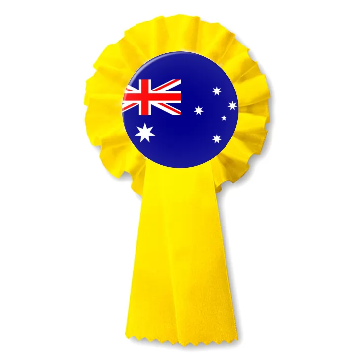 przypinka kotylion Australia