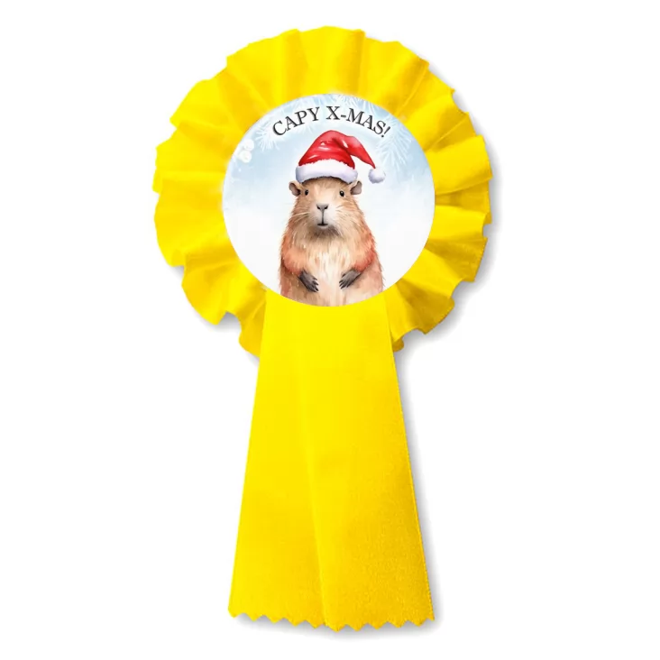 przypinka kotylion Capy x-mas