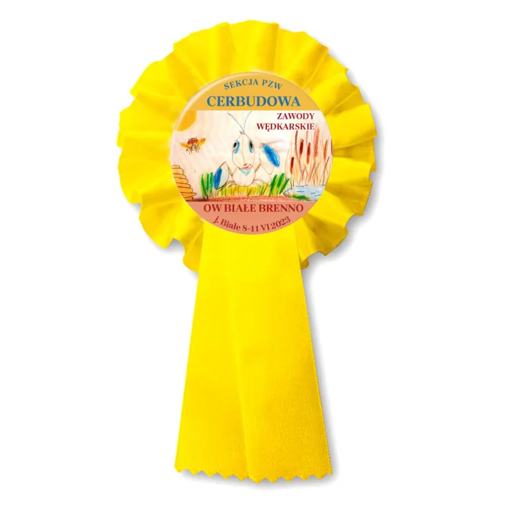 przypinka kotylion Cerbudowa 2023
