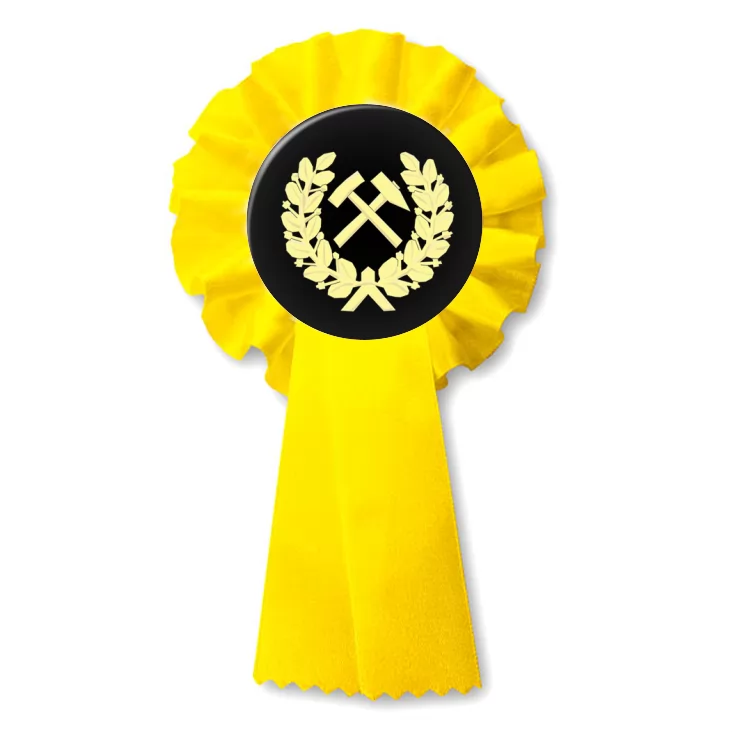 przypinka kotylion Godło górnicze