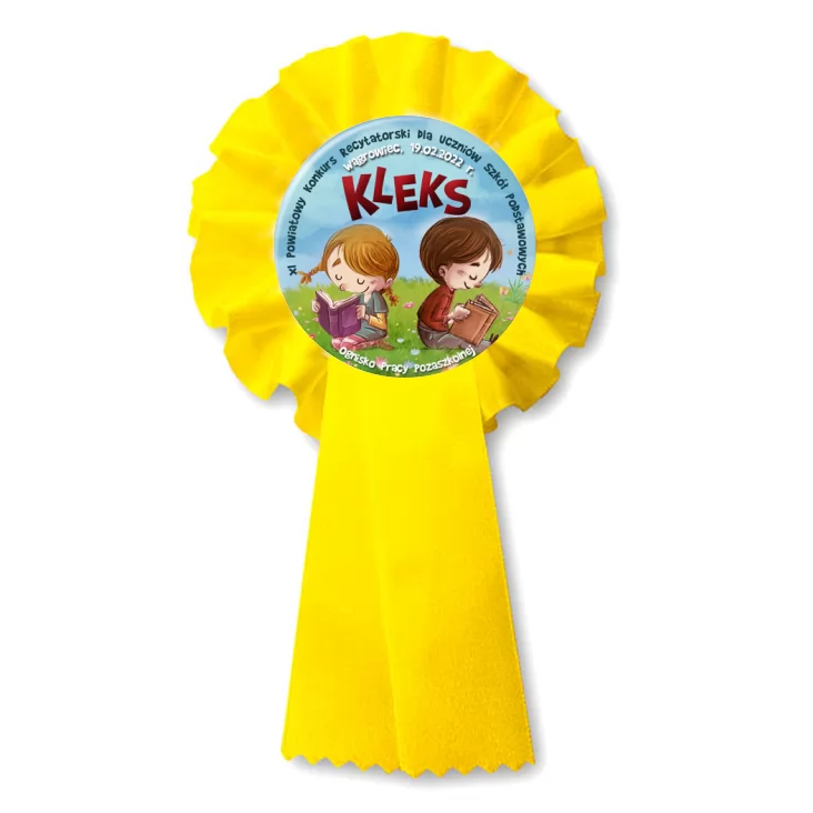 przypinka kotylion Kleks 2022