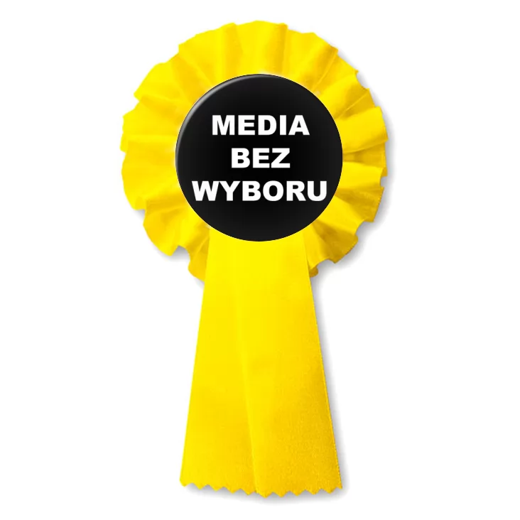 przypinka kotylion Media bez wyboru