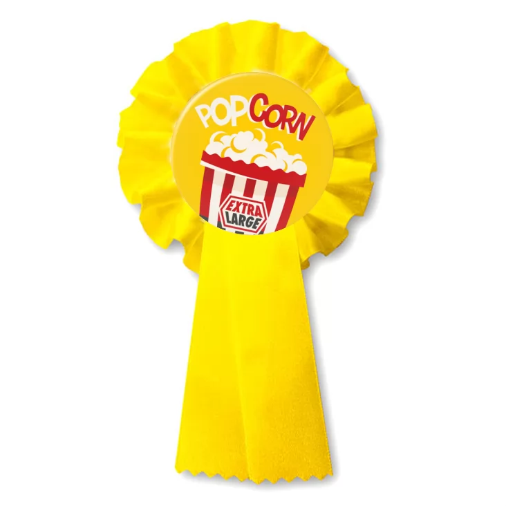przypinka kotylion Popcorn