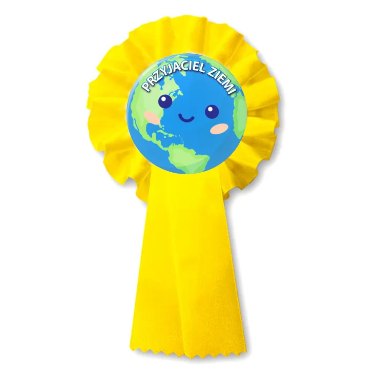 przypinka kotylion Przyjaciel Ziemi