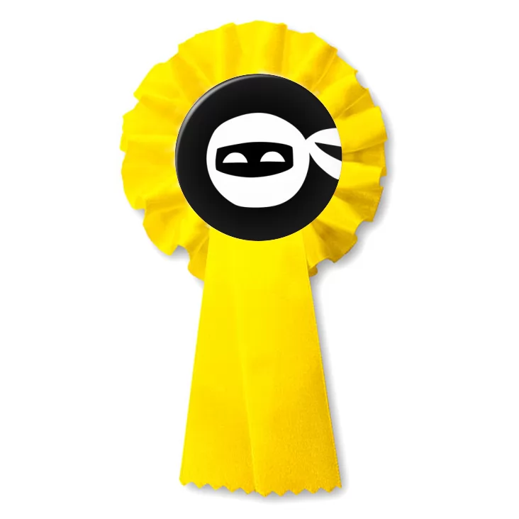 przypinka kotylion Sprawność ninja