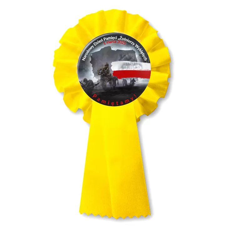 przypinka kotylion Żołnierze Niezłomni