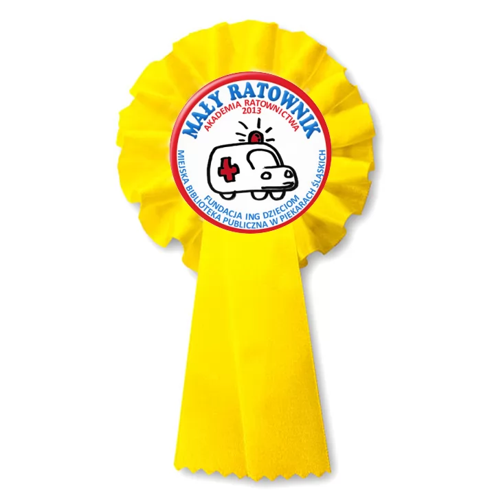 przypinka kotylion Mały Ratownik
