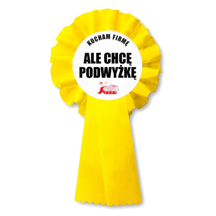 przypinka kotylion Kontra 2000