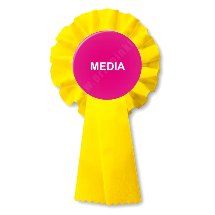 przypinka kotylion Media