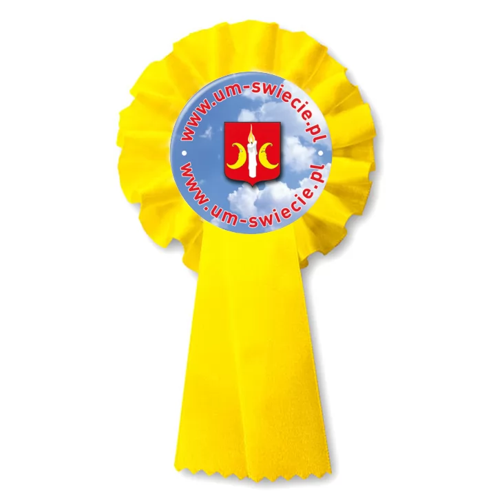 przypinka kotylion www.um-swiecie.pl