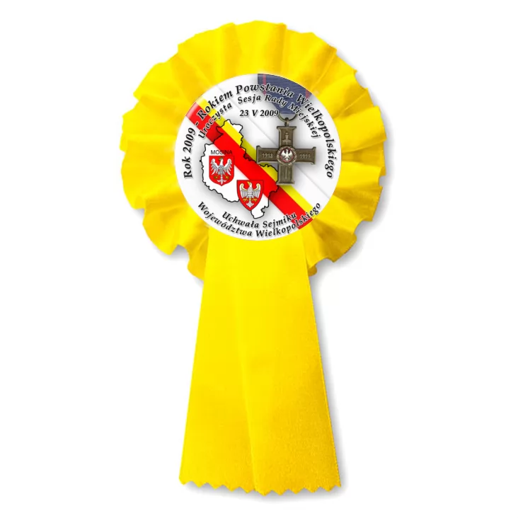 przypinka kotylion Rok 2009 - rokiem Powstania Wielkopolskiego