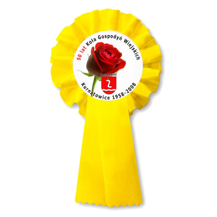 przypinka kotylion KGW Kurnatowice