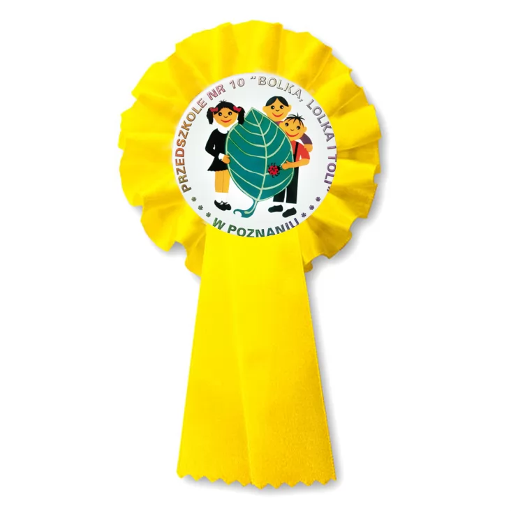 przypinka kotylion Przedszkole nr 10