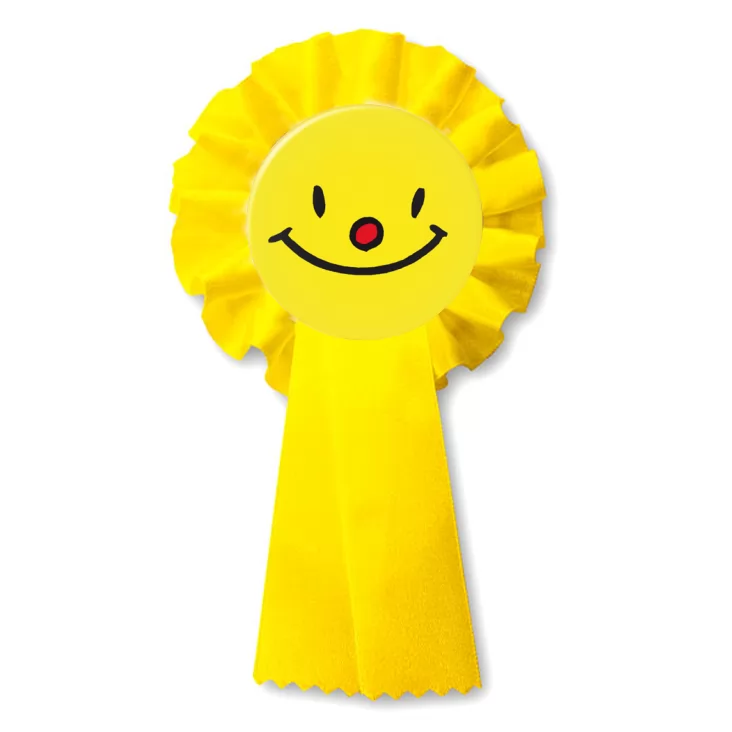 przypinka kotylion Buźka