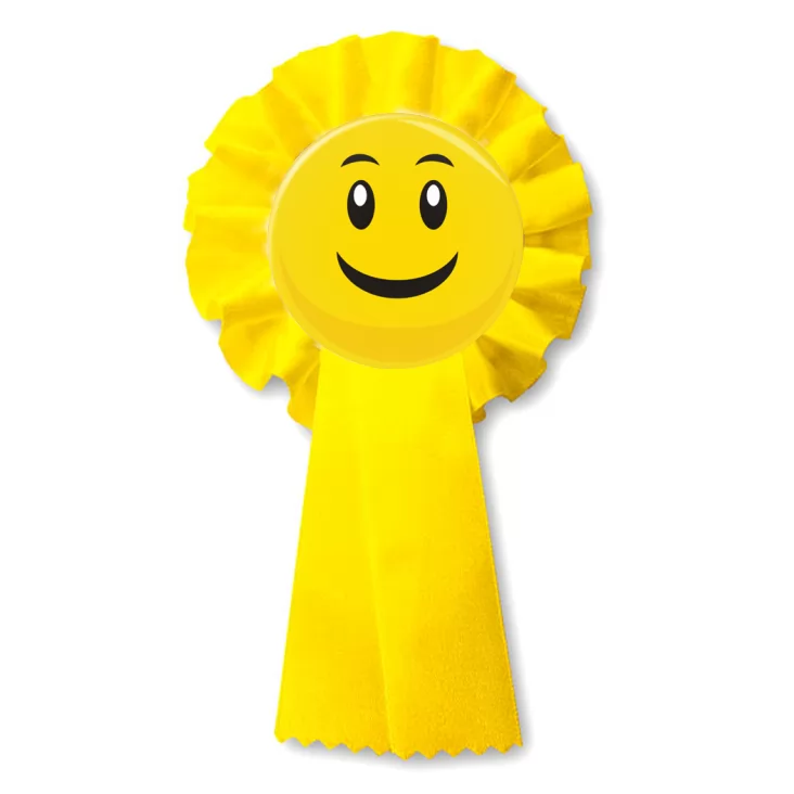 przypinka kotylion Buźka