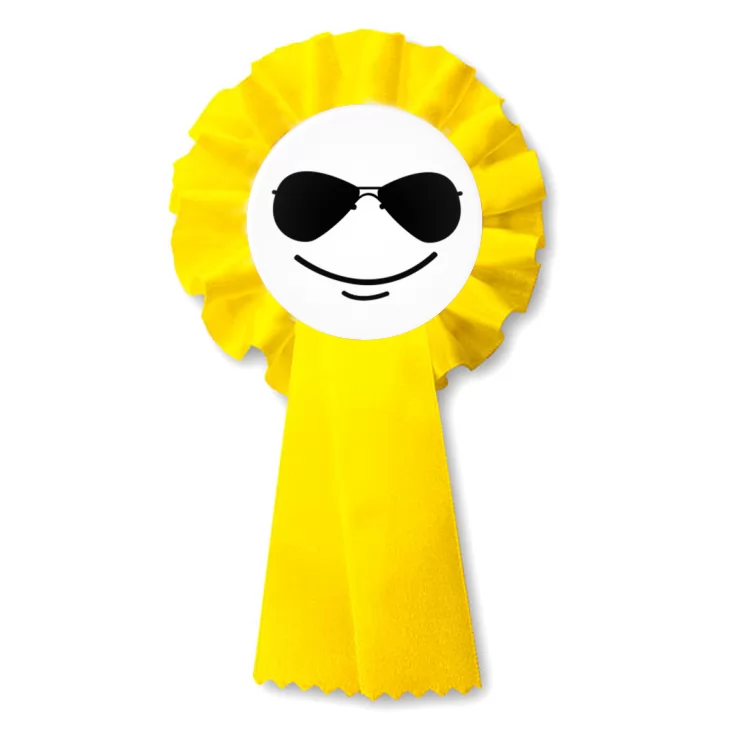 przypinka kotylion Buźka