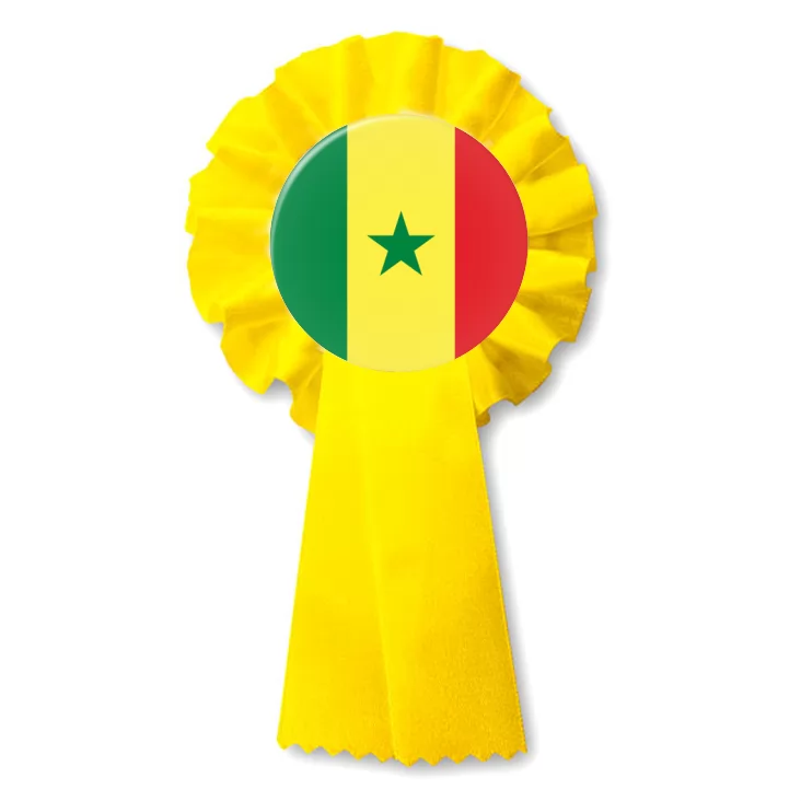 przypinka kotylion Senegal