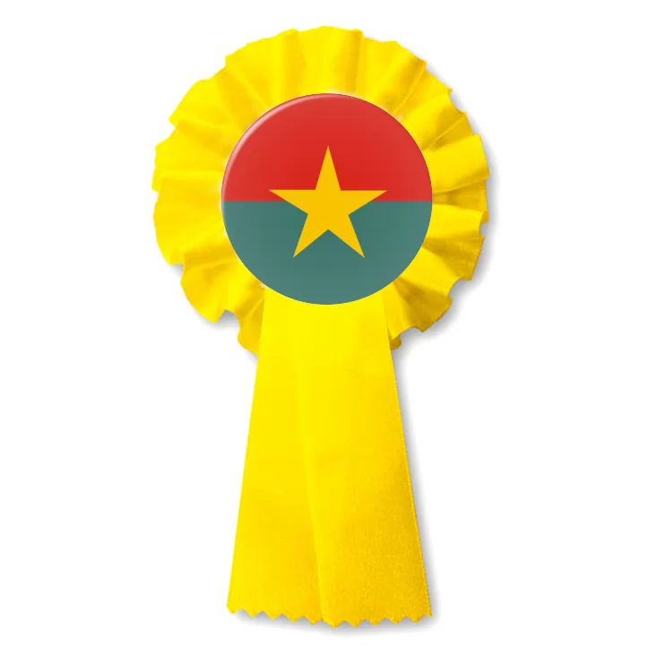 przypinka kotylion burkinaf