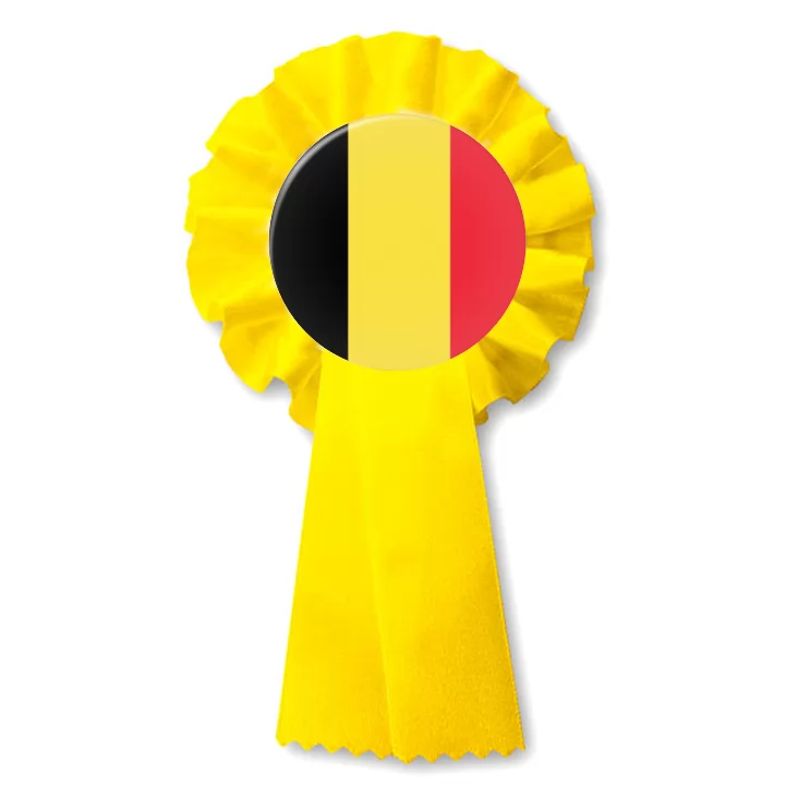 przypinka kotylion Flaga Belgia