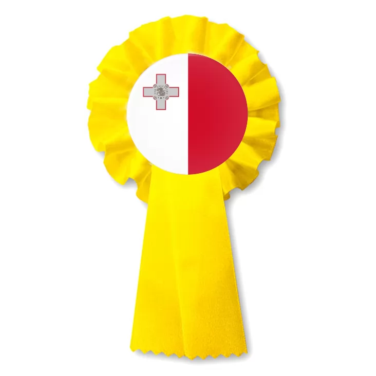 przypinka kotylion Flaga Malta