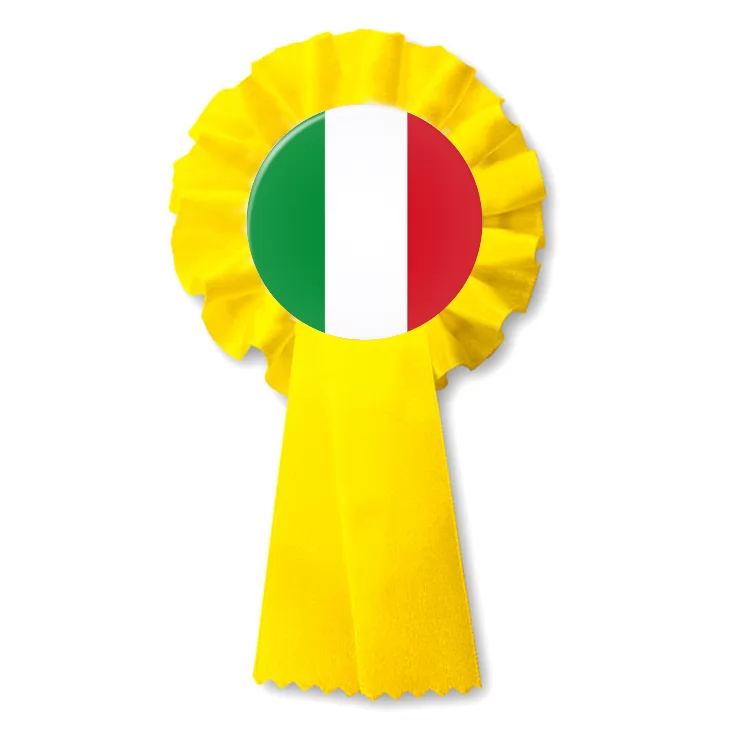 przypinka kotylion Flaga Włochy