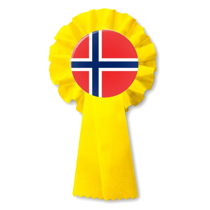 przypinka kotylion Flaga Norwegia