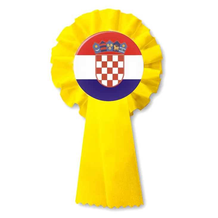 przypinka kotylion Flaga Chrowacja
