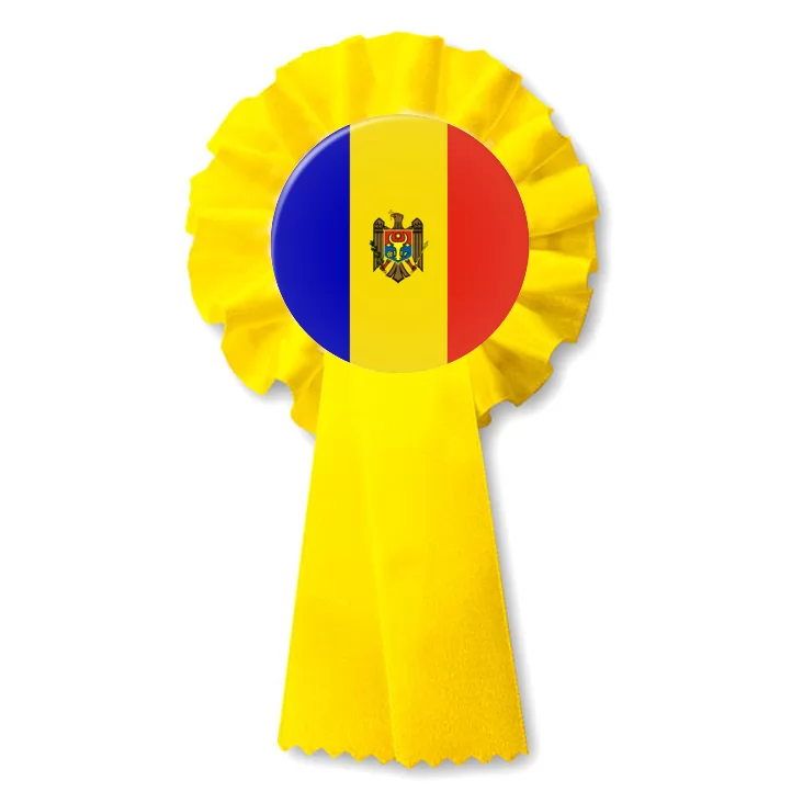 przypinka kotylion Flaga Mołdawia