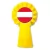 kotylion żółty