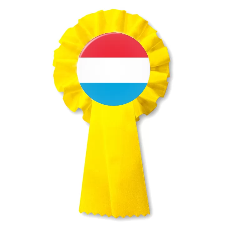 przypinka kotylion Flaga Luxemburg