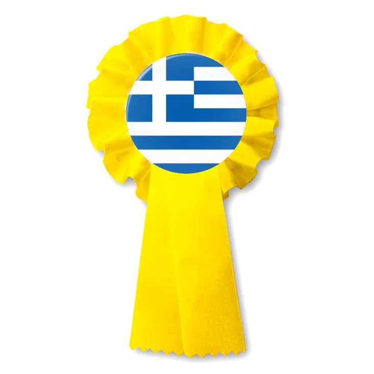 przypinka kotylion Flaga Grecja