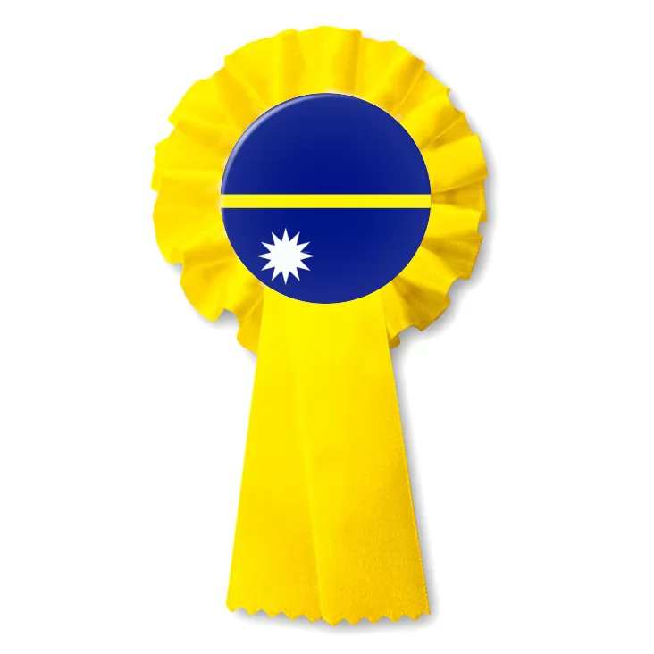 przypinka kotylion nauru