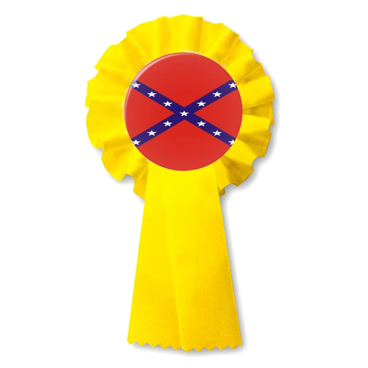 przypinka kotylion batlflag