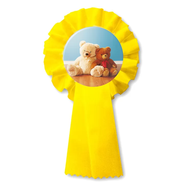 przypinka kotylion Misie