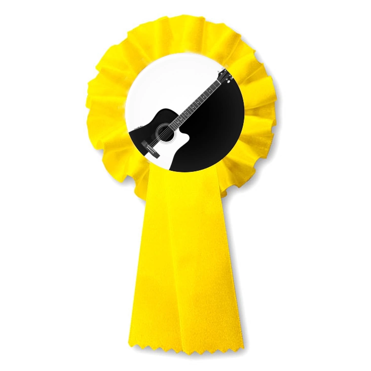 przypinka kotylion Gitara