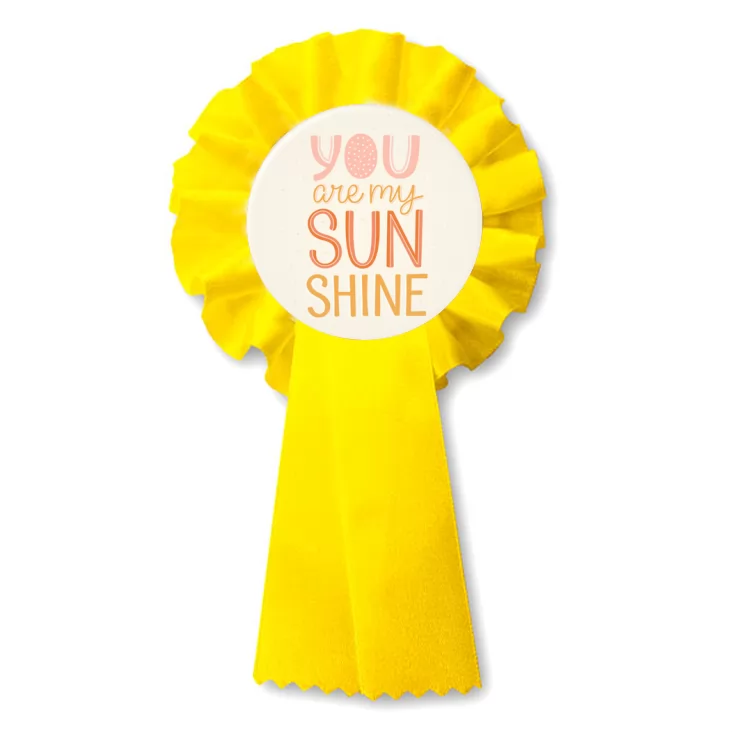 przypinka kotylion You are my sunshine