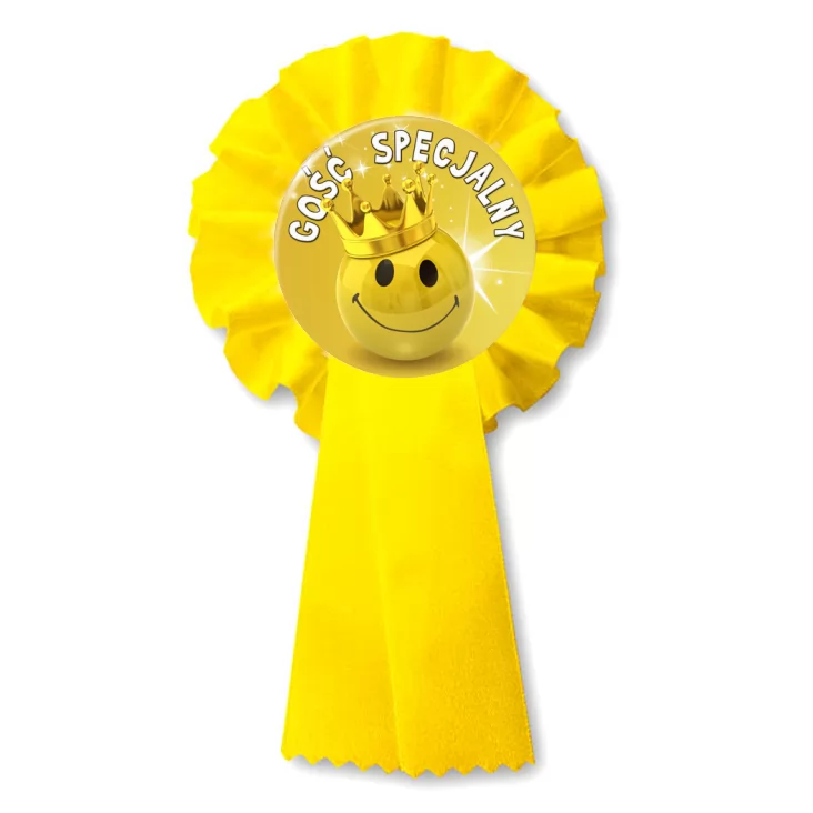 przypinka kotylion Gość specjalny