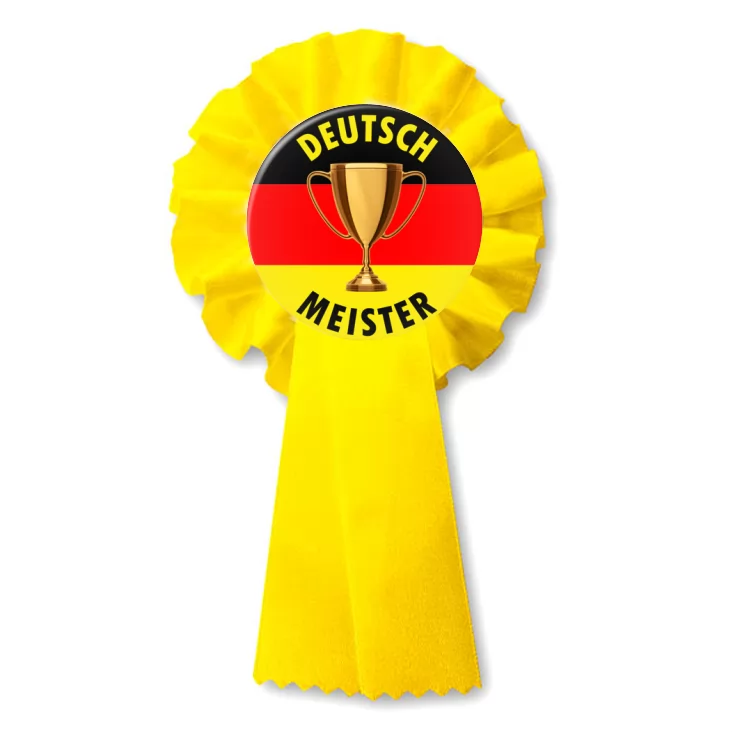 przypinka kotylion Deutsch Meister