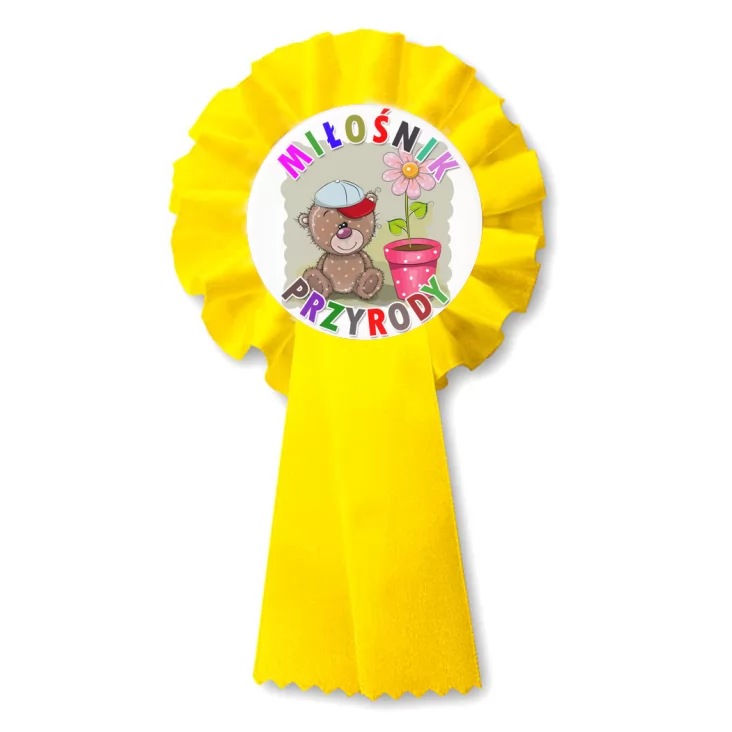 przypinka kotylion Miłośnik przyrody