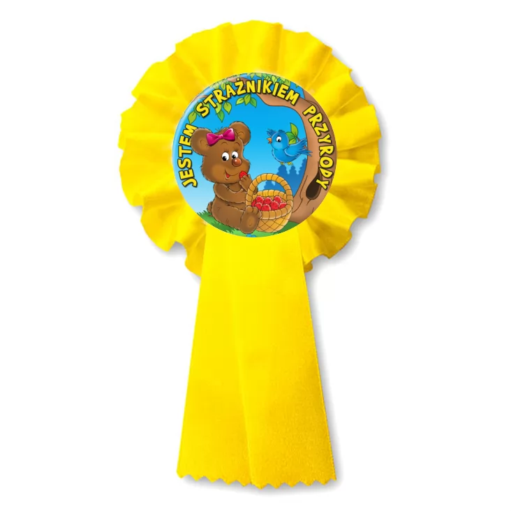 przypinka kotylion Strażnik Przyrody