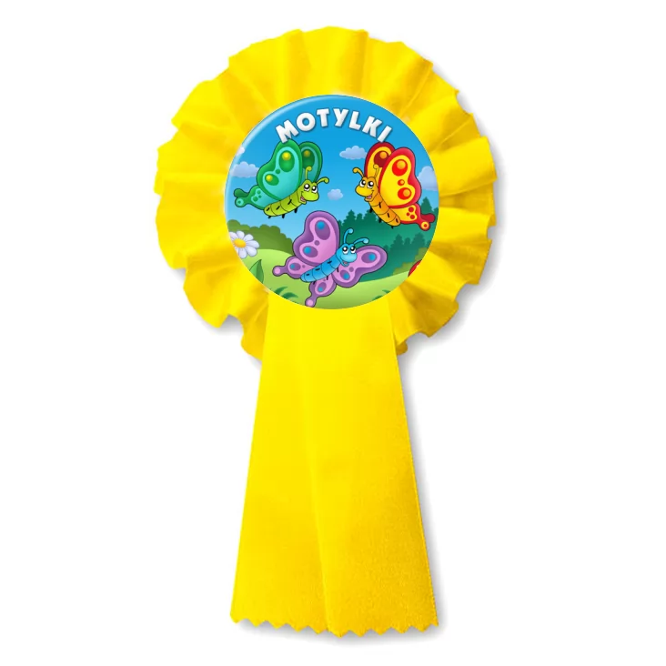 przypinka kotylion Motylki