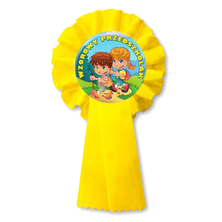 przypinka kotylion Wzorowy Przedszkolak