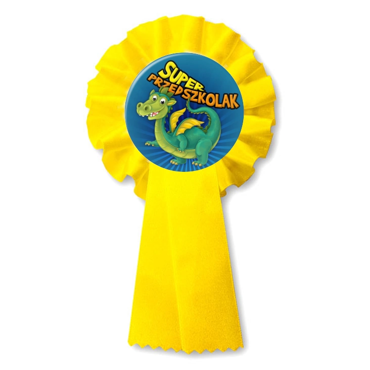 przypinka kotylion Super Przedszkolak