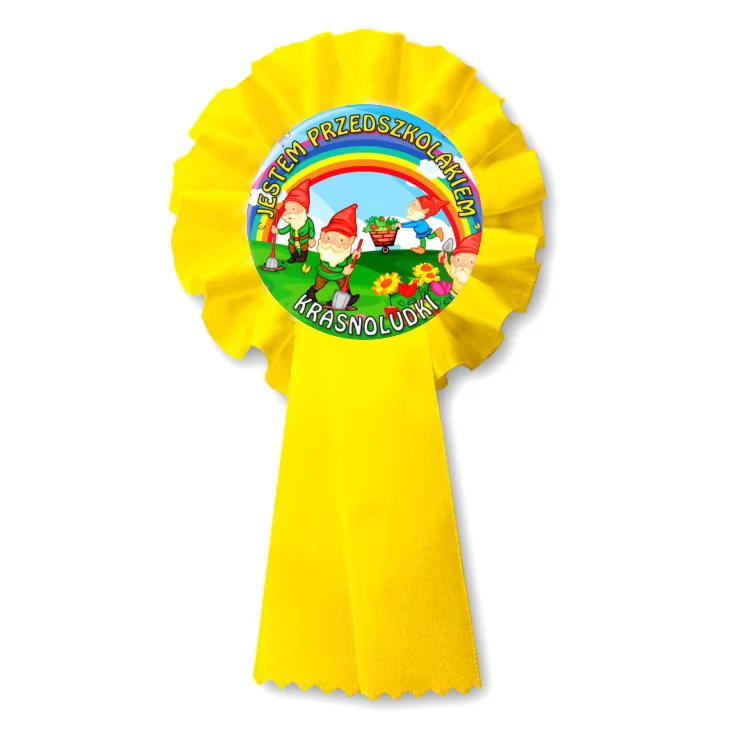 przypinka kotylion Krasnoludki