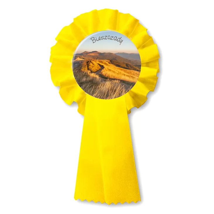 przypinka kotylion Bieszczady