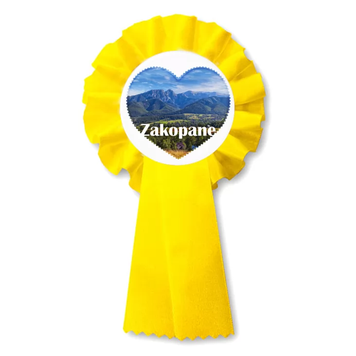przypinka kotylion Zakopane