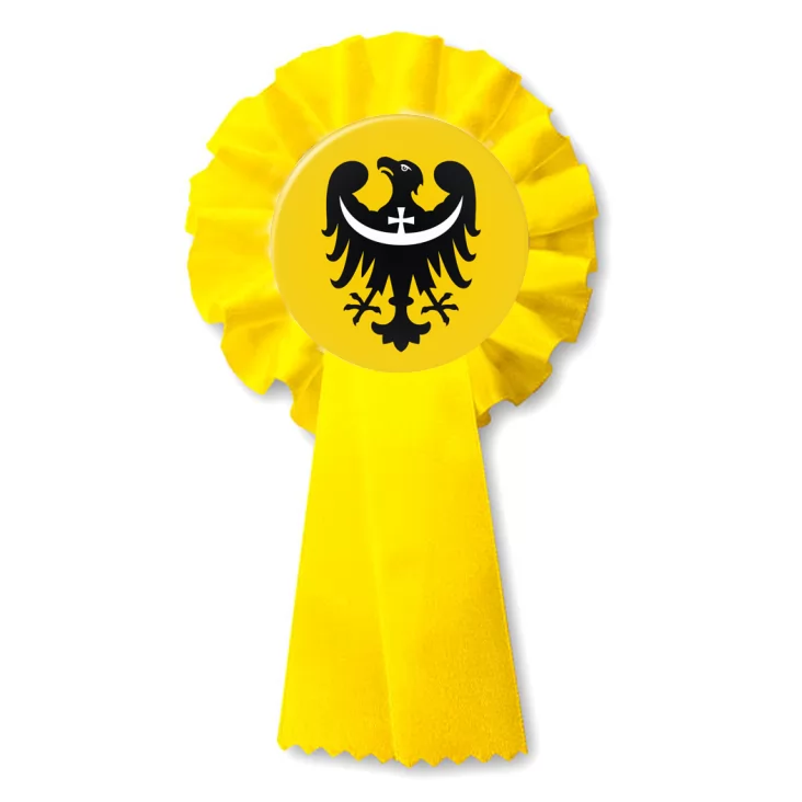 przypinka kotylion Śląsk